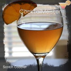 Scotch Cobbler cocktail